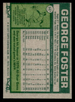 1977 Topps #347 George Foster Very Good 