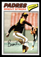 1977 Topps #348 Brent Strom Near Mint  ID: 517143