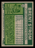 1977 Topps #348 Brent Strom Near Mint  ID: 517143
