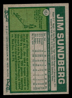 1977 Topps #351 Jim Sundberg Near Mint  ID: 517154