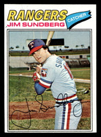 1977 Topps #351 Jim Sundberg Near Mint  ID: 517156