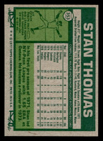 1977 Topps #353 Stan Thomas Near Mint  ID: 517165