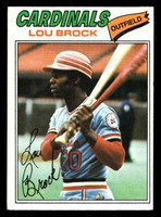 1977 Topps #355 Lou Brock Excellent  ID: 517174