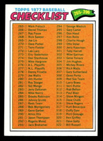 1977 Topps #356 Checklist 265-396 Near Mint  ID: 517176