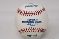 Warren Spahn Baseball MLB Auth Autograph Signed Braves