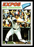 1977 Topps #368 Mike Jorgensen Near Mint  ID: 517267