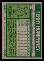1977 Topps #369 Terry Humphrey Near Mint  ID: 517268