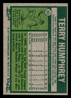 1977 Topps #369 Terry Humphrey Near Mint  ID: 517269