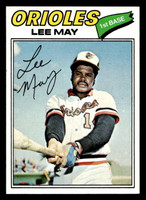 1977 Topps #380 Lee May Near Mint+  ID: 517313