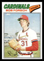 1977 Topps #381 Bob Forsch Near Mint+  ID: 517317