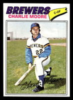 1977 Topps #382 Charlie Moore Near Mint  ID: 517323