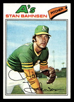 1977 Topps #383 Stan Bahnsen Near Mint  ID: 517325