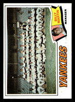 1977 Topps #387 Billy Martin MG Near Mint+  ID: 517342