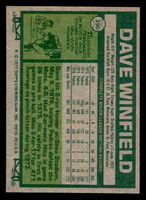 1977 Topps #390 Dave Winfield Near Mint  ID: 517357