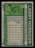 1977 Topps #397 Larry Herndon Near Mint RC Rookie  ID: 517382