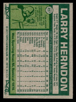 1977 Topps #397 Larry Herndon Ex-Mint RC Rookie 