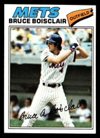 1977 Topps #399 Bruce Boisclair Near Mint RC Rookie  ID: 517390