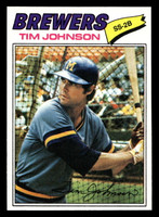 1977 Topps #406 Tim Johnson Near Mint+  ID: 517418