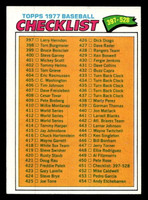 1977 Topps #451 Checklist 397-528 Near Mint  ID: 517601