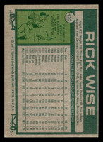 1977 Topps #455 Rick Wise Very Good 