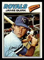 1977 Topps #463 Jamie Quirk Near Mint  ID: 517649