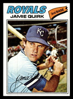 1977 Topps #463 Jamie Quirk Near Mint  ID: 517650
