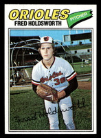 1977 Topps #466 Fred Holdsworth Near Mint+  ID: 517662