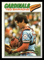 1977 Topps #470 Ted Simmons Near Mint  ID: 517678