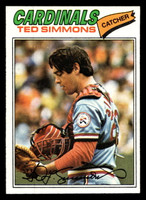 1977 Topps #470 Ted Simmons Near Mint  ID: 517681