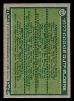 1977 Topps #473 Andre Dawson/Gene Richards/John Scott/Denny Walling Rookie Outfielders Ex-Mint RC Rookie  ID: 517693