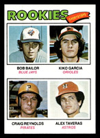1977 Topps #474 Bob Bailor/Kiko Garcia/Craig Reynolds/Alex Taveras Rookie Shortstops Near Mint RC Rookie  ID: 517698