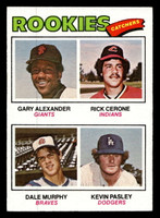 1977 Topps #476 Gary Alexander/Rick Cerone/Dale Murphy/Kevin Pasley Rookie Catchers Near Mint RC Rookie  ID: 517706