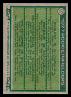 1977 Topps #477 Doug Ault/Rich Dauer/Orlando Gonzalez/Phil Mankowski Rookie Infielders Near Mint RC Rookie  ID: 517710