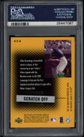 2001 UD Evolution #EC6 Ichiro Mariners PSA 7 NEAR MINT RC