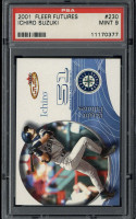2001 Fleer Futures #230 Ichiro Mariners PSA 9 MINT RC 1100/2499