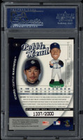 2001 Donruss Class 01 #1 Ichiro Mariners PSA 9 MINT RC Bobble Head 1337/2000