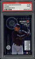 2001 MLB Showdown #169 Ichiro Mariners PSA 9 MINT RC Pennant Run