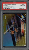 2016 Topps Chrome #116 Ichiro Mariners PSA 10 GEM MINT Gold Refractor 33/50