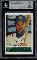 2001 Topps Gallery #151 JAPANESE Ichiro Mariners BGS 9 MINT RC