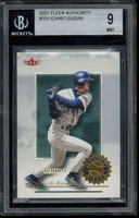 2001 Fleer Authority #101 Ichiro Mariners BGS 9 MINT RC 420/2001