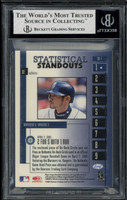 2001 Leaf Rookis Stars SS-1 Ichiro Mariners BGS 8 NM-MINT RC Statistical Standouts GU