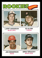 1977 Topps #487 Larry Anderson/Ed Glynn/Joe Henderson/Greg Terlecky Rookie Pitchers Near Mint RC Rookie  ID: 517872