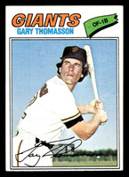 1977 Topps #496 Gary Thomasson Ex-Mint  ID: 517910