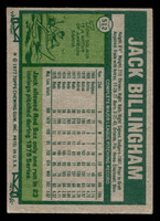 1977 Topps #512 Jack Billingham Excellent 