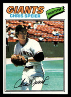 1977 Topps #515 Chris Speier Near Mint+  ID: 517986