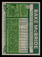 1977 Topps #516 Bake McBride Near Mint+  ID: 517989
