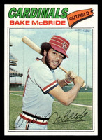 1977 Topps #516 Bake McBride Ex-Mint 