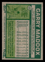 1977 Topps #520 Garry Maddox Near Mint  ID: 518007