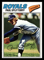 1977 Topps #534 Paul Splittorff Near Mint  ID: 518051
