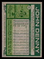 1977 Topps #541 John Denny Near Mint  ID: 518075